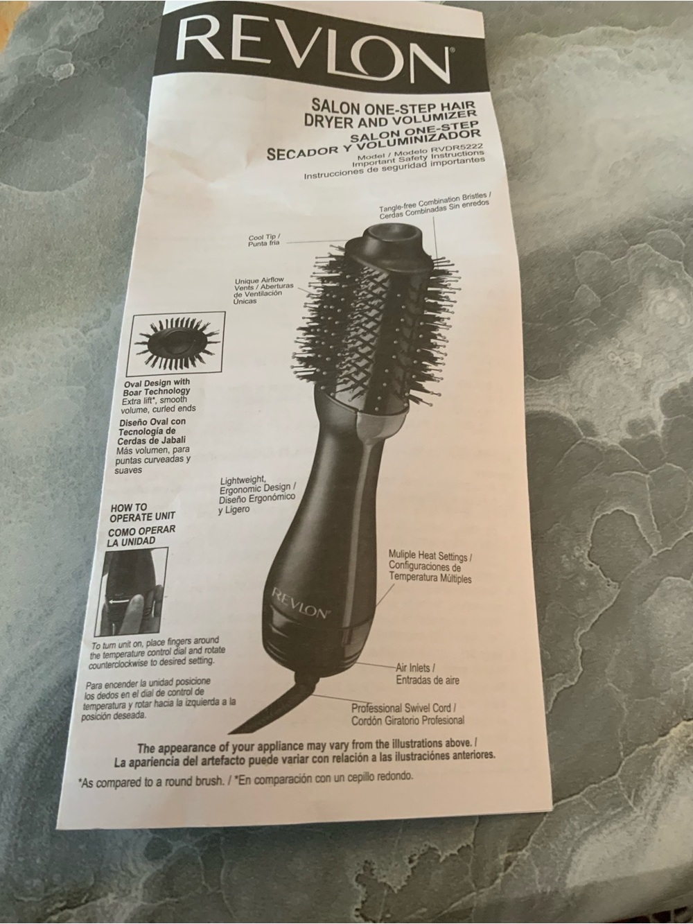 NIB REVLON ONE-STEP VOLUMIZER HAIR DRYER BRUSH - Picture 2 of 6